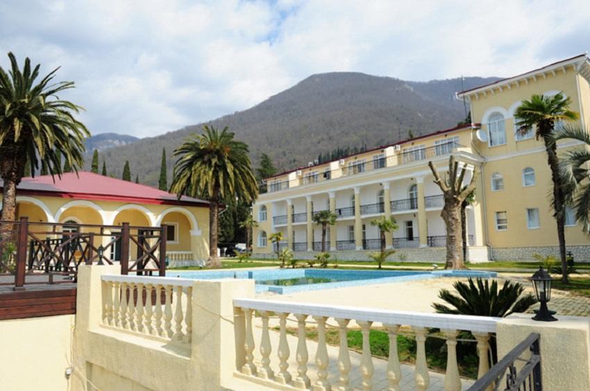 Lazurniy Bereg Hotell Gagra Exteriör bild